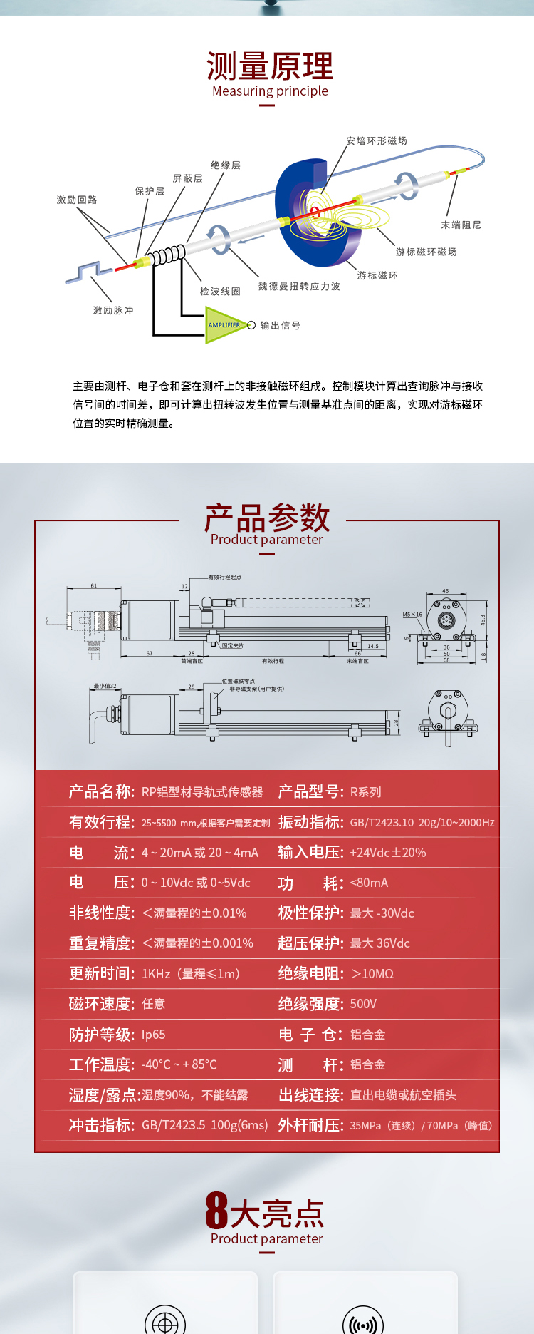 RP鋁型材導(dǎo)軌式傳感器